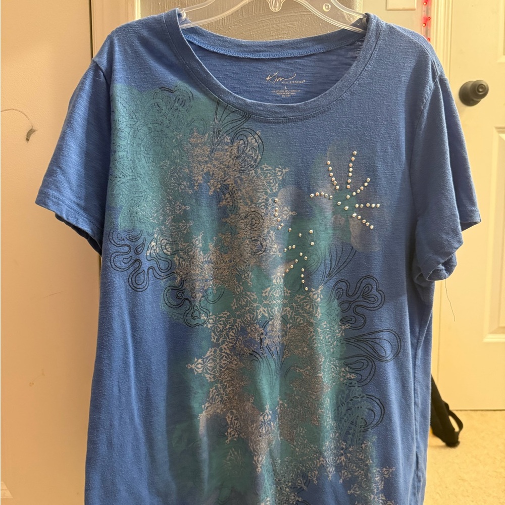 Kim Rogers Navy Blue Tee